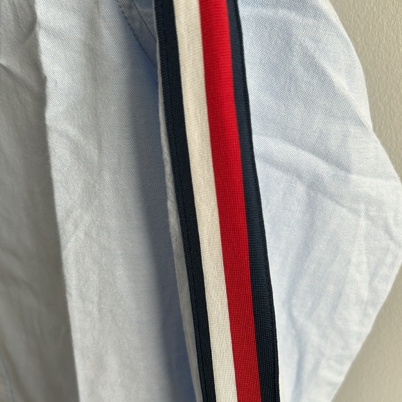 Tommy Hilfiger Unisex Light Blue Shirt with Excellent Condition - Picture 5 of 8